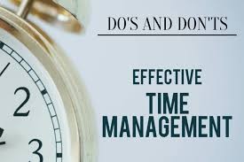 Effective Time Management And Delegation 