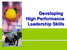 Leadership Skill For High Performance
